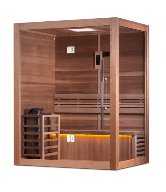 Golden Designs "Hanko Edition" 2 Person Indoor Traditional Steam Sauna