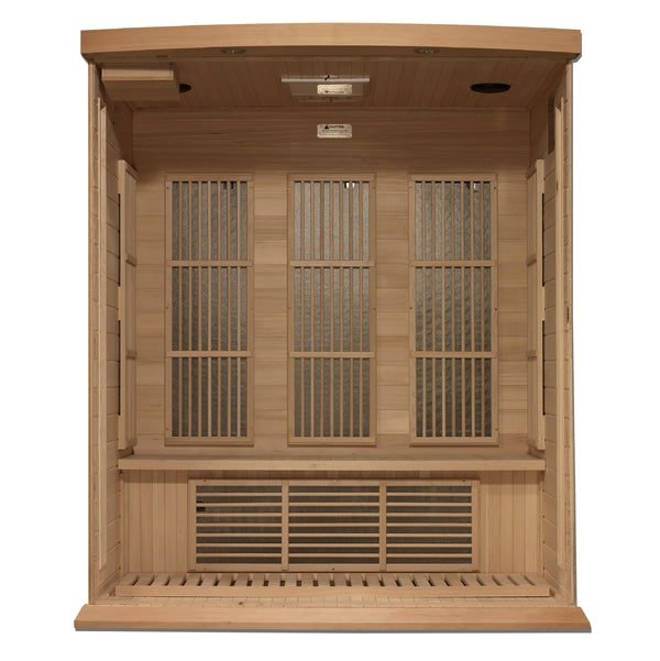 Maxxus Near Zero EMF FAR Infrared Sauna with Canadian Hemlock