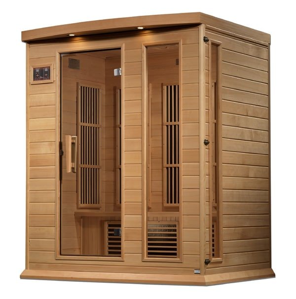 Maxxus Near Zero EMF FAR Infrared Sauna with Canadian Hemlock