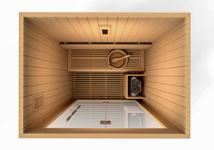 Golden Designs "Sundsvall Edition" 2-Person Traditional Steam Sauna