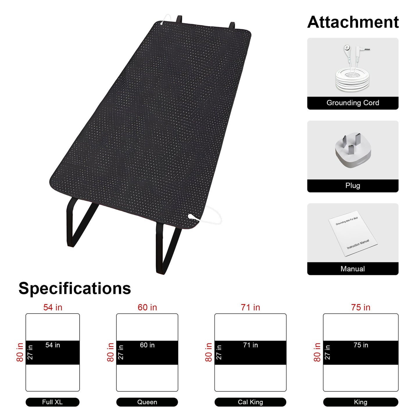 Grounding Mat for Bed