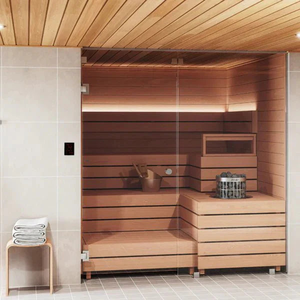 Harvia Cilindro PC60E 6kW Sauna Heater Package