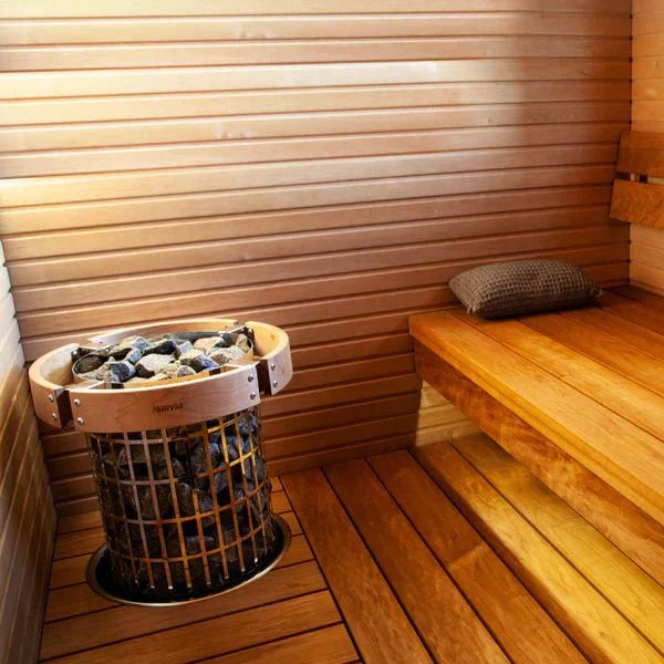 Harvia Cilindro PC90E 9kW Sauna Heater Package