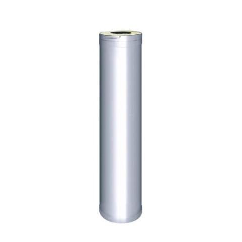 Harvia Sauna Wood Stove Chimney Extension, 1000mm, Stainless Steel
