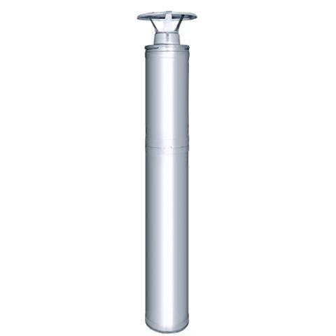 Harvia Sauna Wood Stove Chimney Kit, 1500mm, Stainless Steel