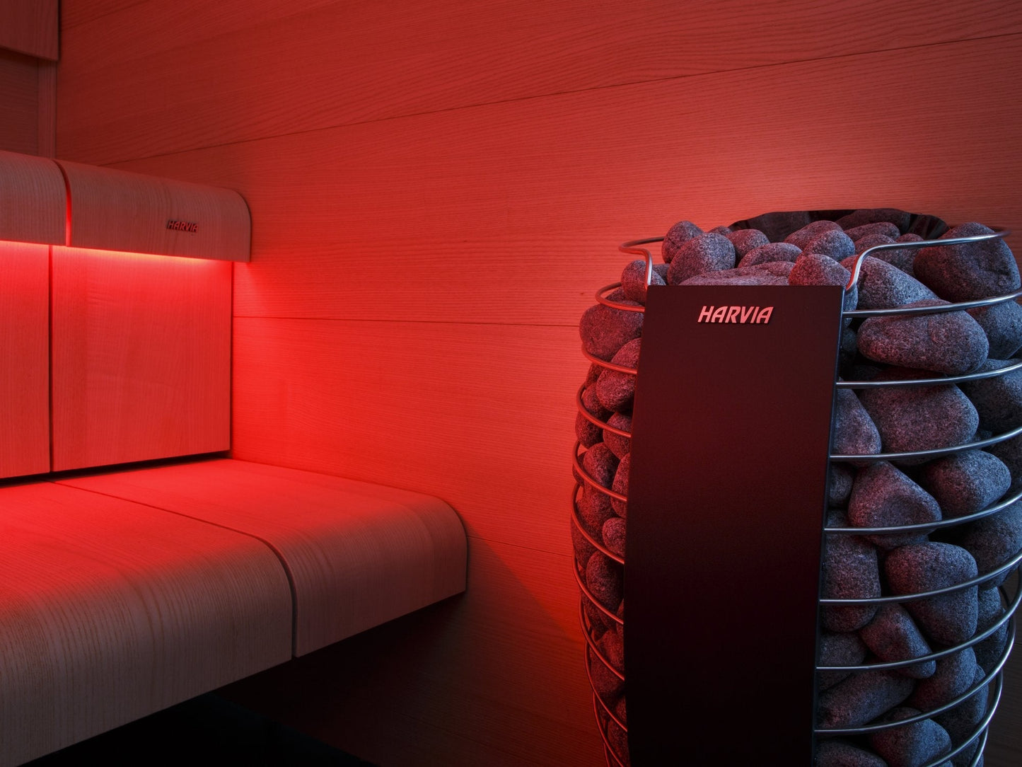 Harvia Spirit SP60E Electric Sauna Heater Package - 240V/1PH (Home Use) / Xenio CX30 + WiFi Control Package