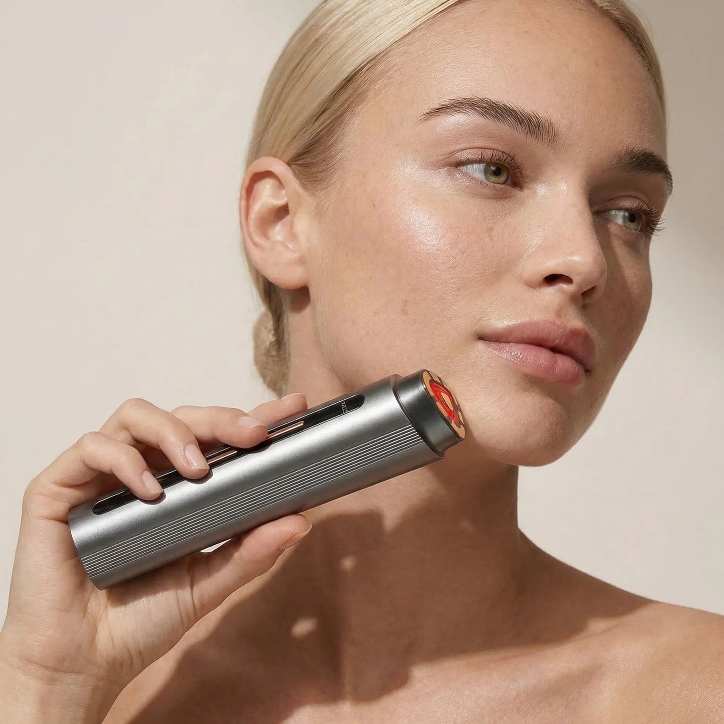 Anti Aging Facial Device with Red Light Therapy & Radio Frequency Technology