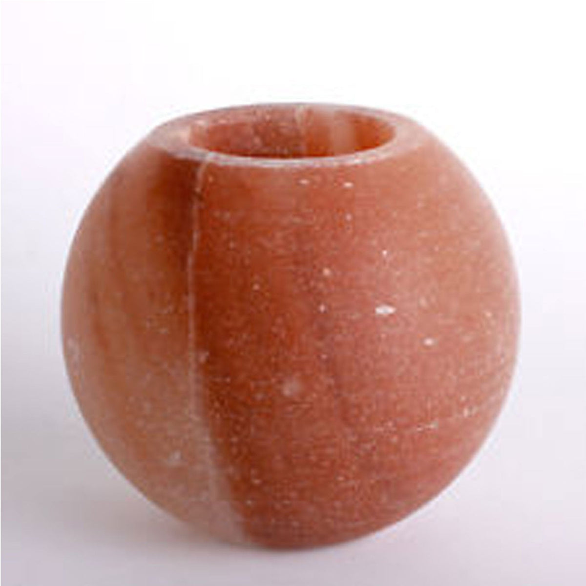 Himalayan Salt Candle Holder Apple Shape