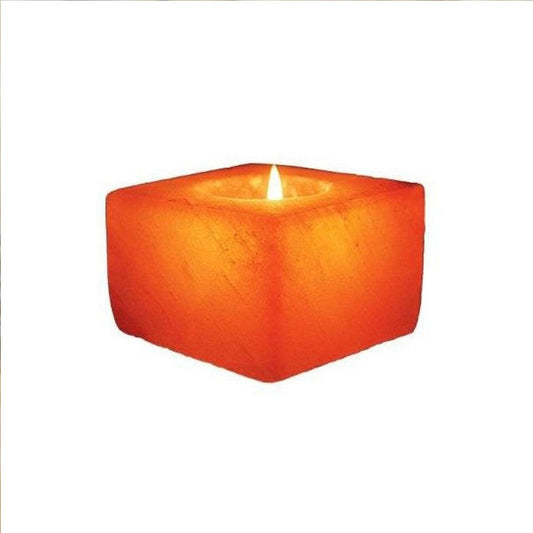 Himalayan Salt Candle    Square Shape
