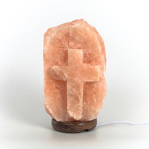 Himalayan Salt Lamp  Cross Shaped