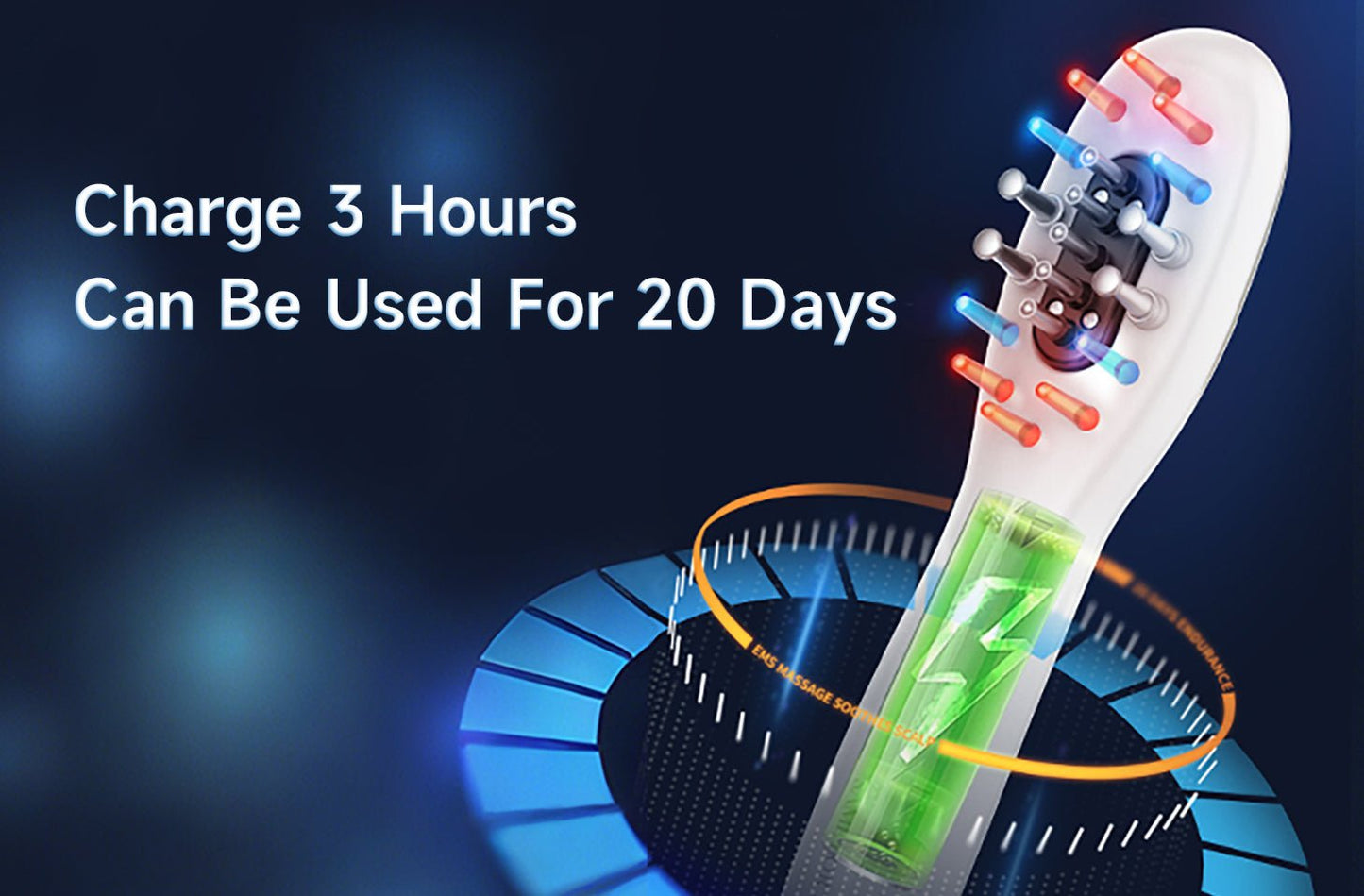 LED Light Therapy Comb