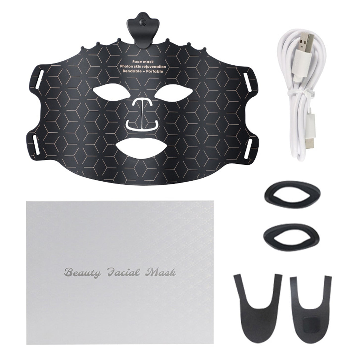 LED Light Therapy Crown Face Mask