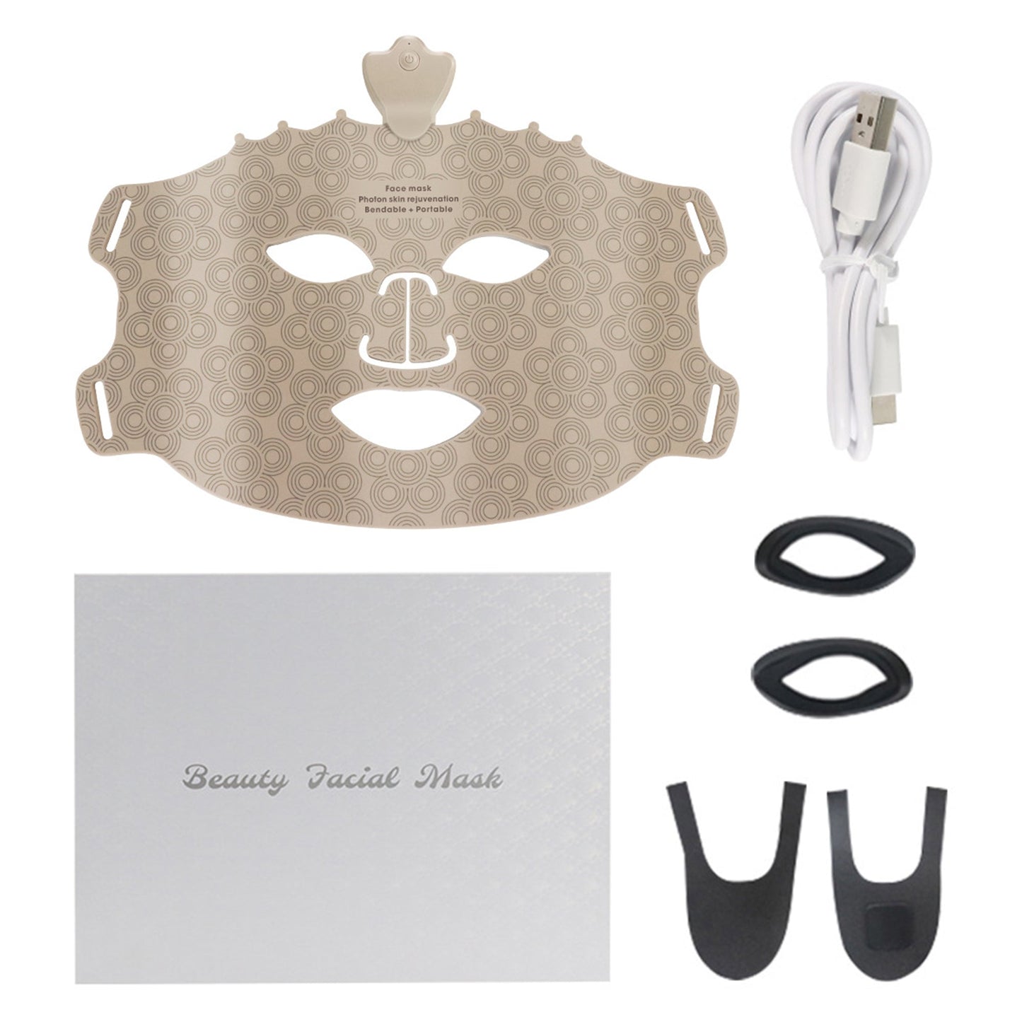 LED Light Therapy Crown Face Mask