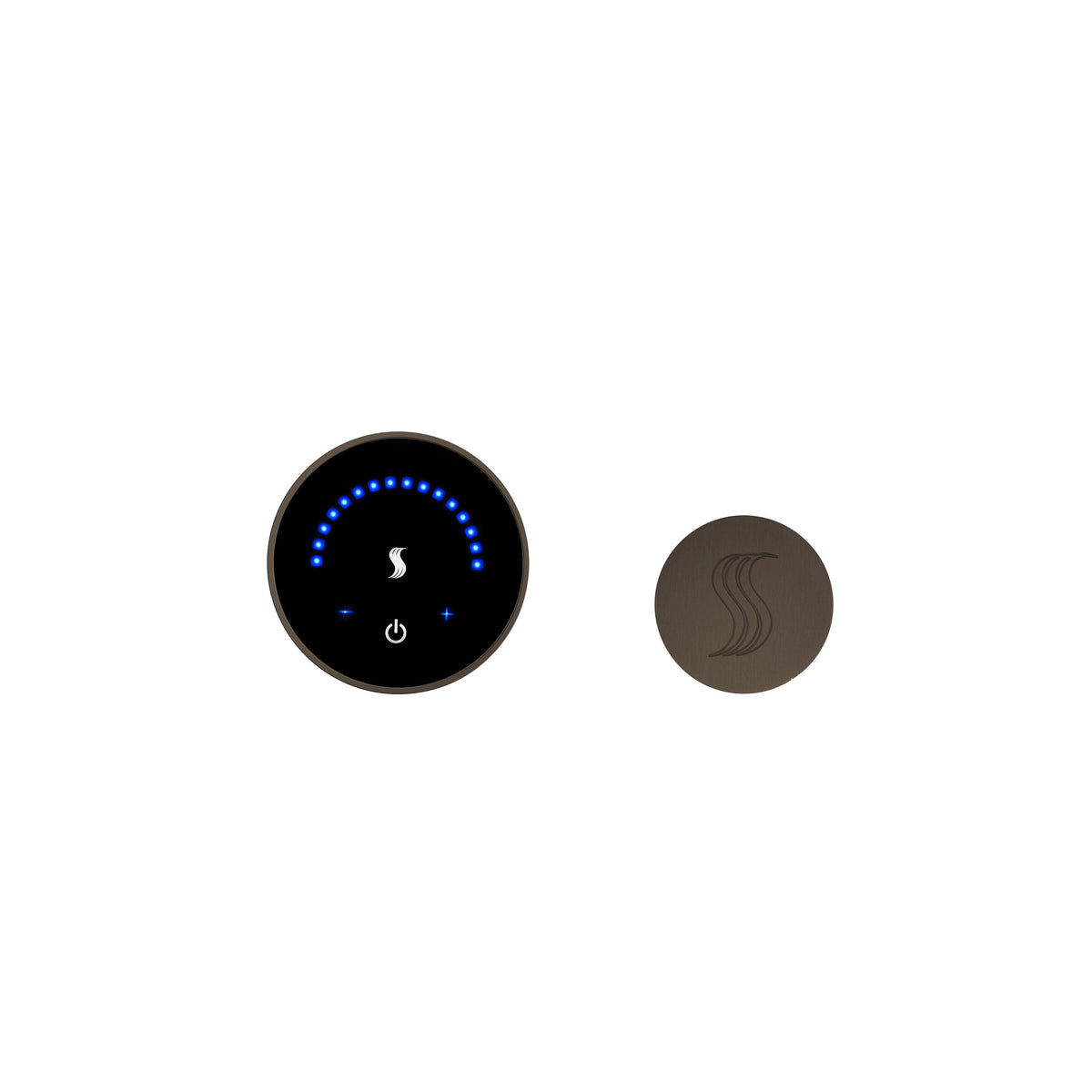 Thermasol MTC-SVRD MicroTouch Wall-Mount Control & Round Steam Head Kit