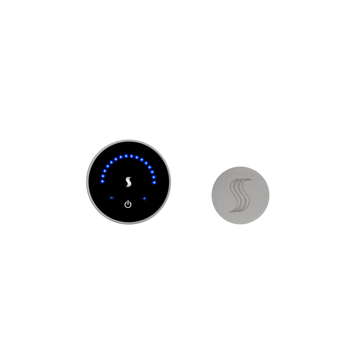 Thermasol MTC-SVRD MicroTouch Wall-Mount Control & Round Steam Head Kit