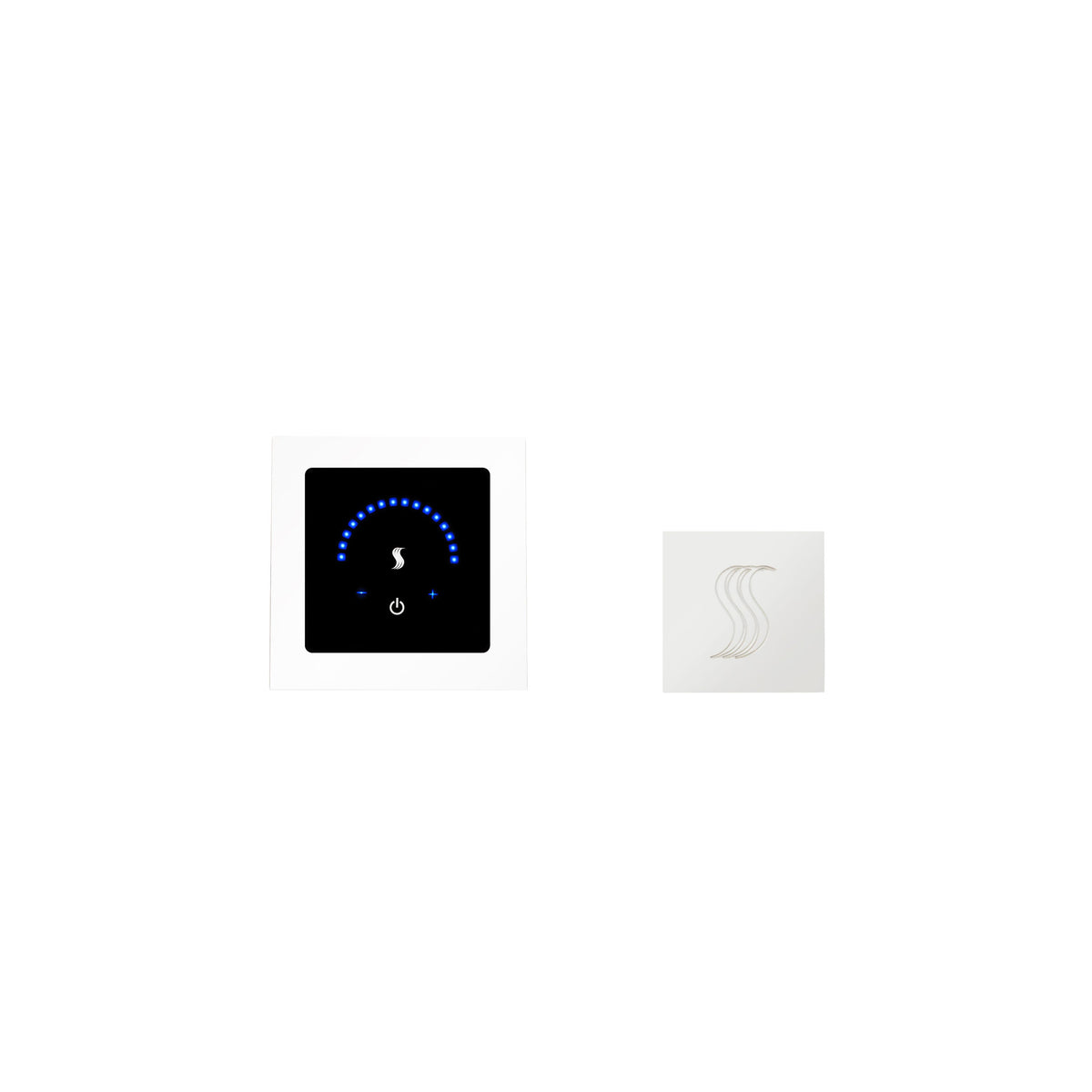 Thermasol MTMR-SVSQ MicroTouch Recessed Control & Square Steam Head Kit