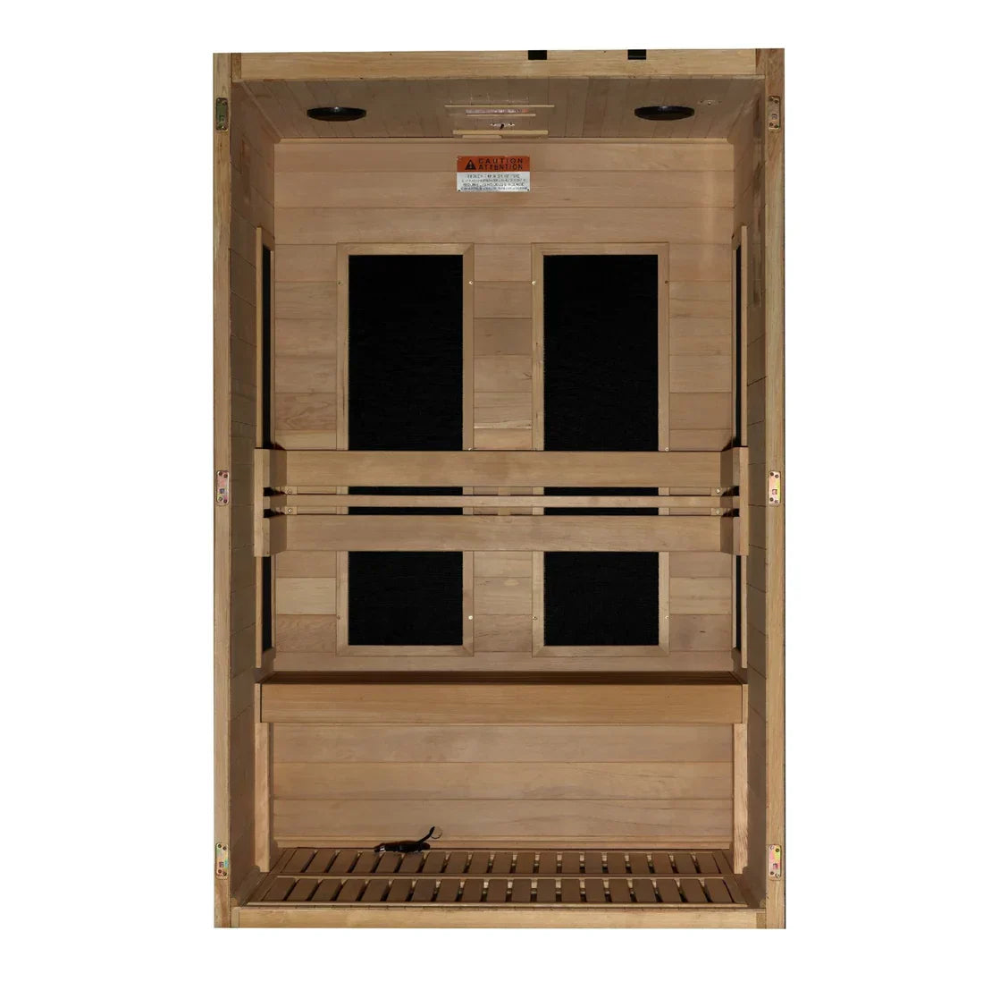 Maxxus S-Line Infrared Sauna Low EMF with Canadian Hemlock