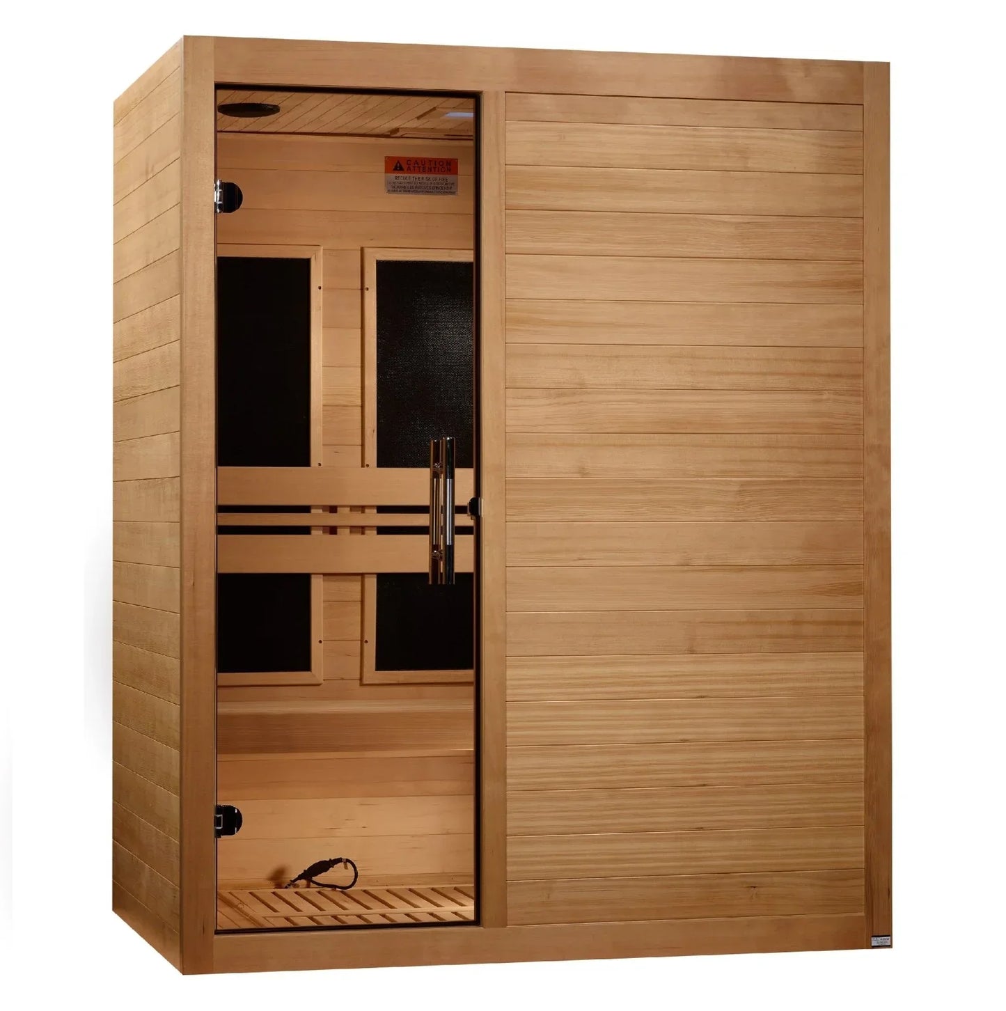 Maxxus S-Line Infrared Sauna Low EMF with Canadian Hemlock