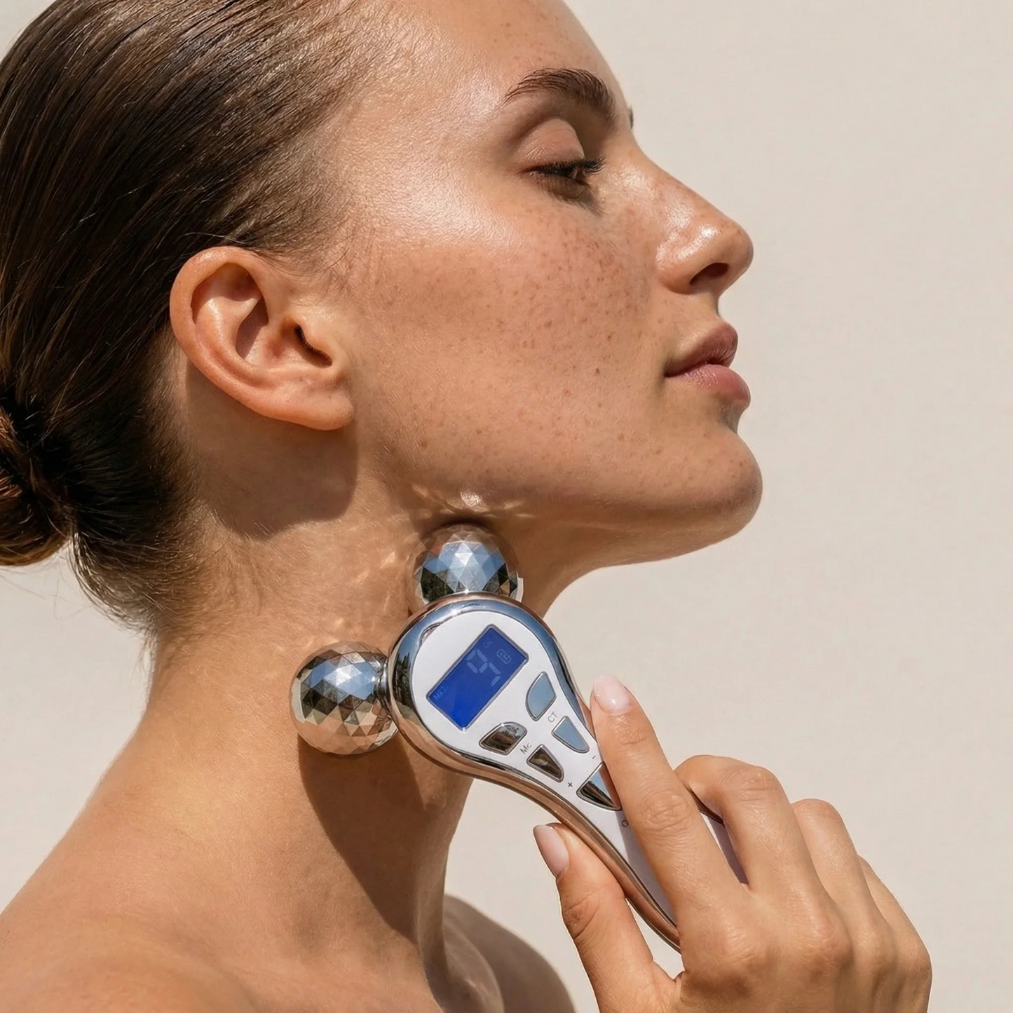 Nicebeam 4D Lift Pro – EMS Microcurrent Face Roller Massager