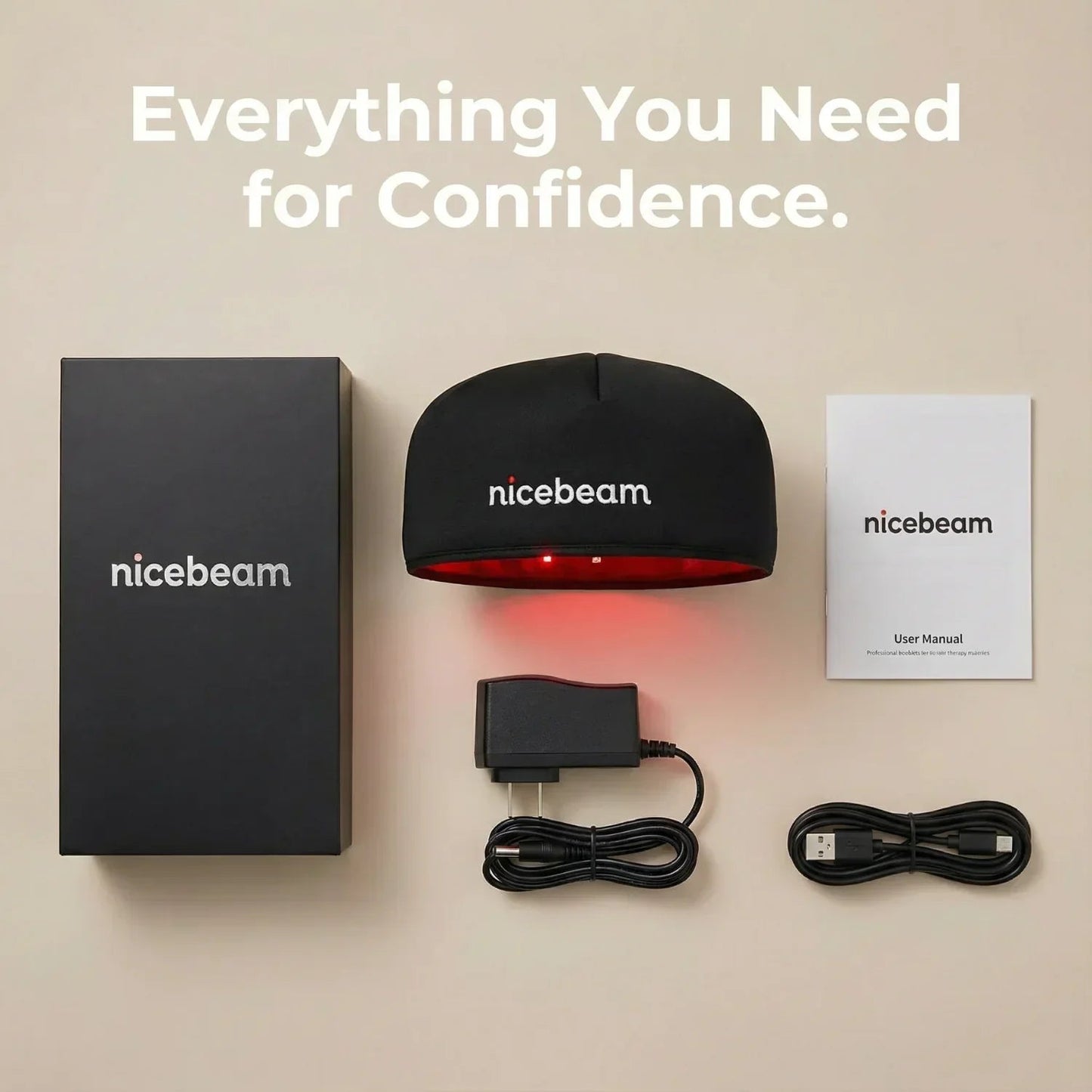 Nicebeam Red Light Therapy Hat