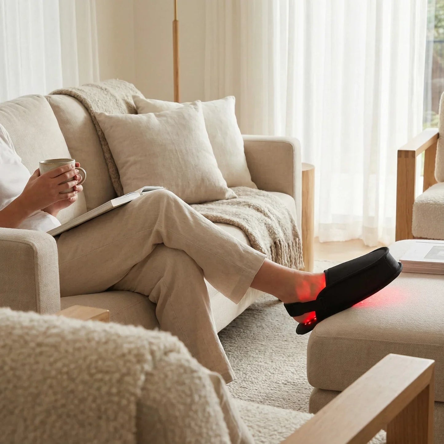 Nicebeam Red Light Therapy Slippers