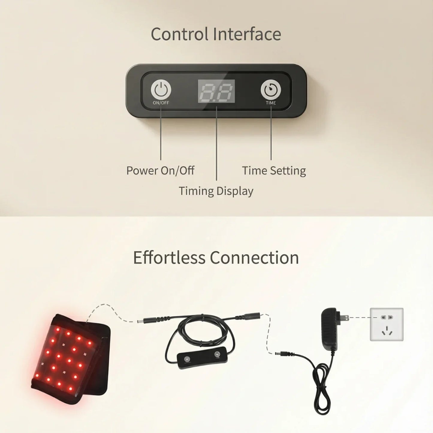 Nicebeam Red Light Armband
