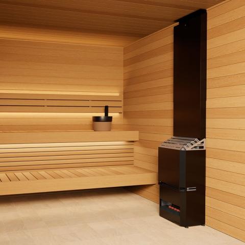 Saunum AIR 5 CSB WiFi Sauna Heater Package