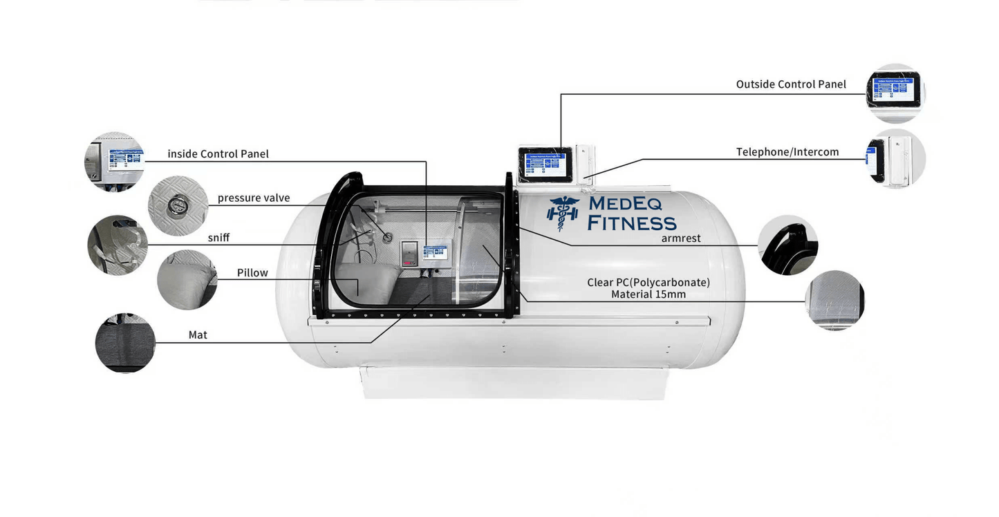 TimeCapsule C750+ Aluminum Alloy Hyperbaric Chamber Premier Edition