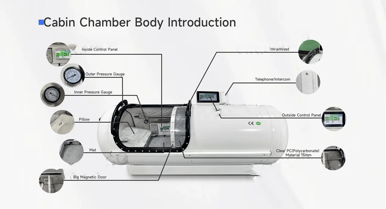 TimeCapsule C750+ Aluminum Alloy Hyperbaric Chamber Premier Edition