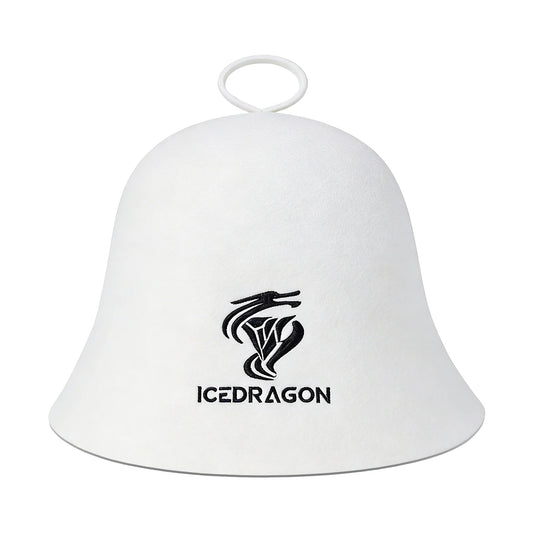 100% Wool Sauna Hat | Heat Resistant Sauna Cap for Men & Women
